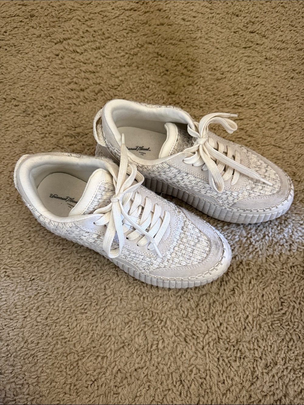 universal thread white sneakers
